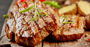 Grilled fillet steak